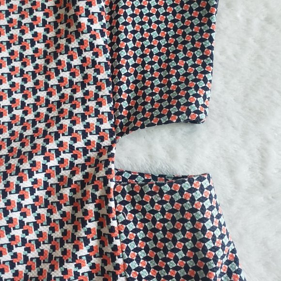 ZARA TRAFALUC Geometric Sleeveless Cut Out Romper Skorts SZ M - Picture 8 of 16